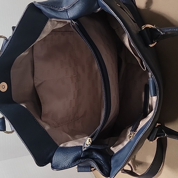 Michael Kors, Navy Blue Hamilton Satchel, EUC. - Picture 5 of 15